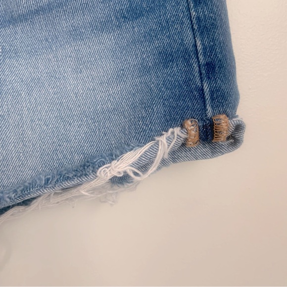 Levi’s 501, cut off shorts medium blue denim in size 29 - Picture 9 of 15